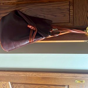 Italian leather backpack style